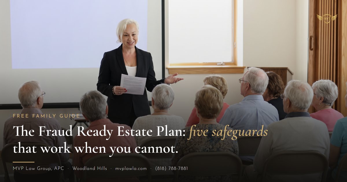 The five estate plan safeguards that protect against fraud